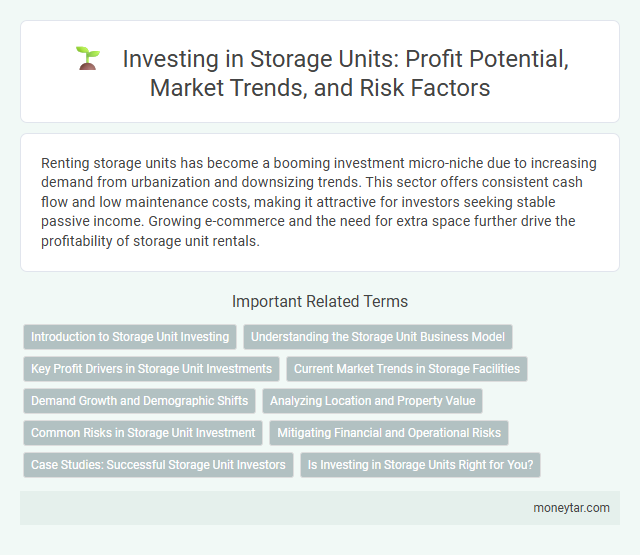 Investing in Storage Units: Profit Potential, Market Trends, and Risk Factors