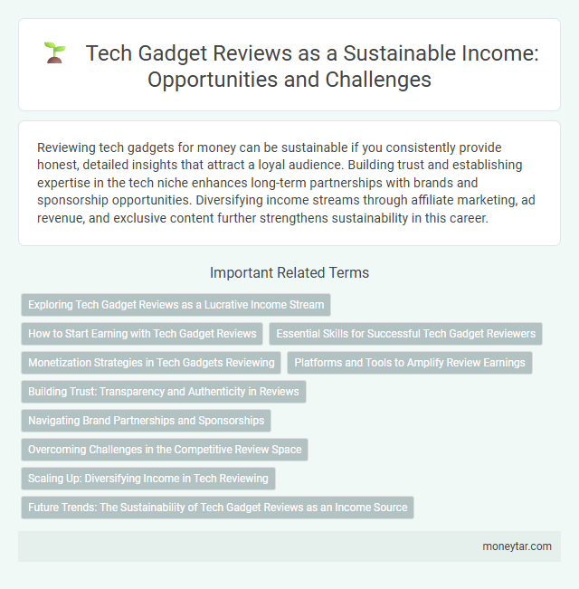 Tech Gadget Reviews as a Sustainable Income: Opportunities and Challenges
