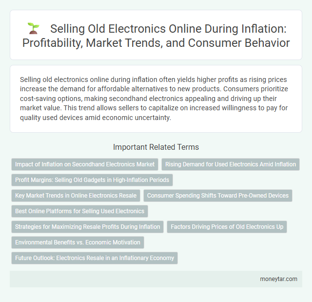 Selling Old Electronics Online During Inflation: Profitability, Market Trends, and Consumer Behavior