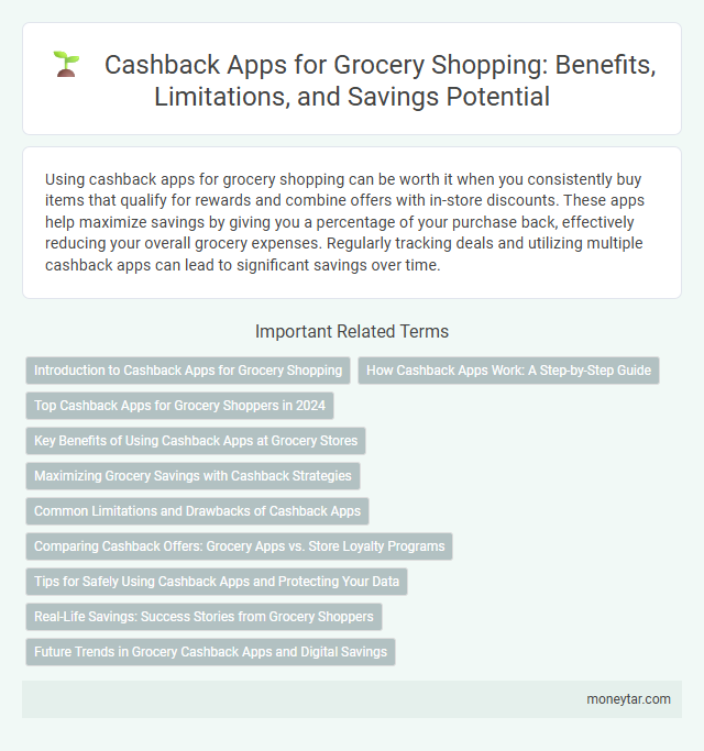 Cashback Apps for Grocery Shopping: Benefits, Limitations, and Savings Potential