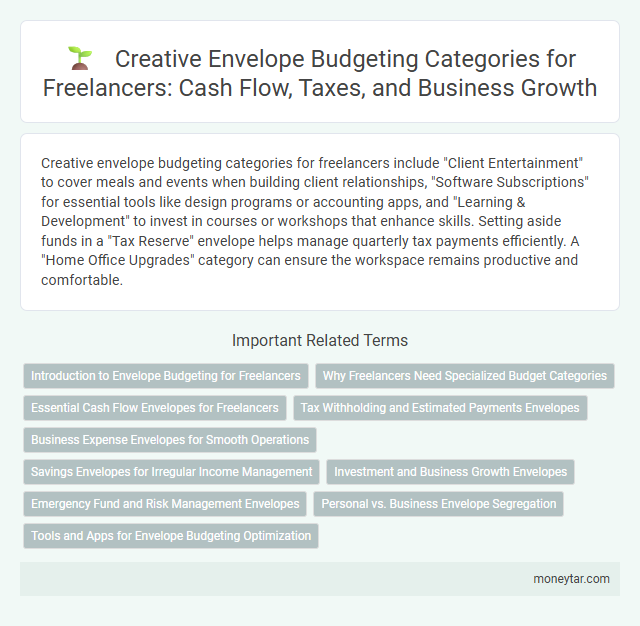 Creative Envelope Budgeting Categories for Freelancers: Cash Flow, Taxes, and Business Growth