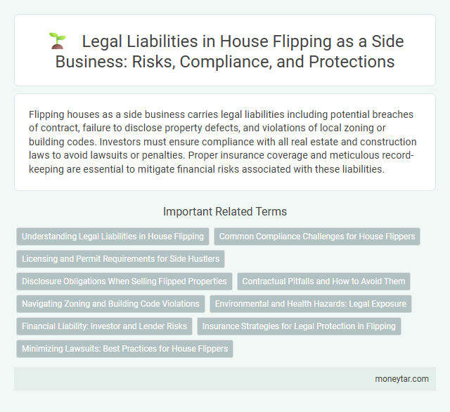 Legal Liabilities in House Flipping as a Side Business: Risks, Compliance, and Protections