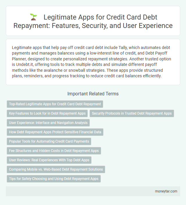 Legitimate Apps for Credit Card Debt Repayment: Features, Security, and User Experience
