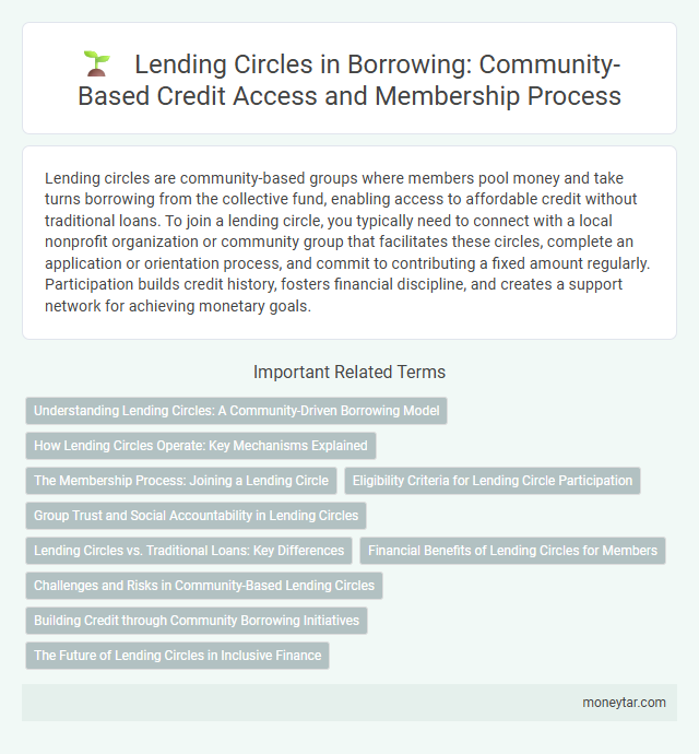 Lending Circles in Borrowing: Community-Based Credit Access and Membership Process