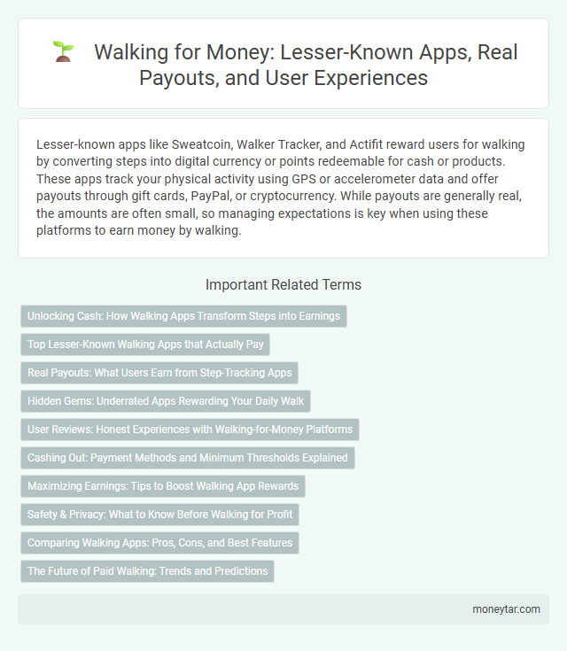 Walking for Money: Lesser-Known Apps, Real Payouts, and User Experiences