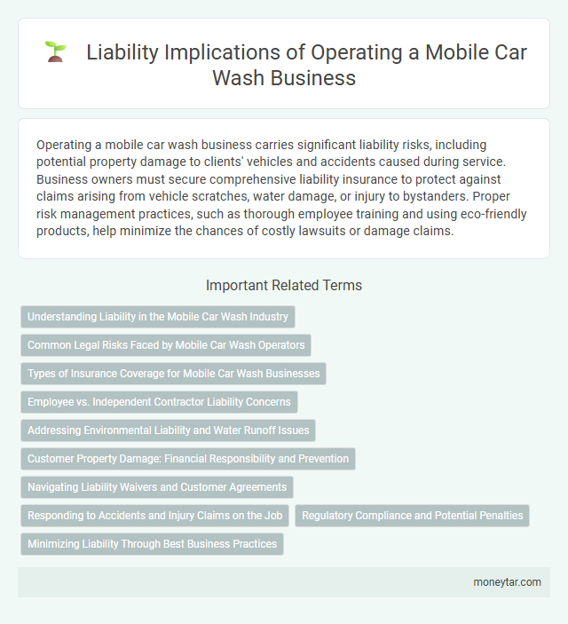 Liability Implications of Operating a Mobile Car Wash Business
