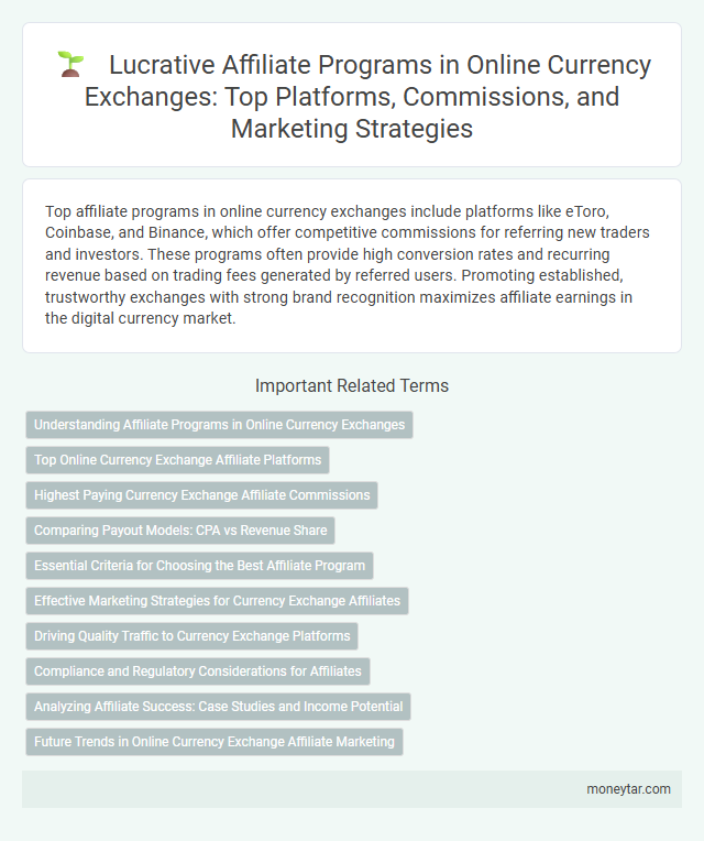 Lucrative Affiliate Programs in Online Currency Exchanges: Top Platforms, Commissions, and Marketing Strategies