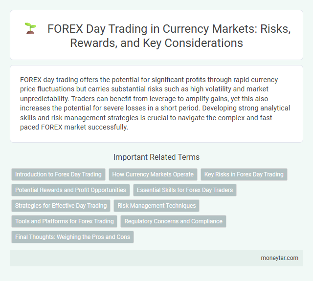 FOREX Day Trading in Currency Markets: Risks, Rewards, and Key Considerations