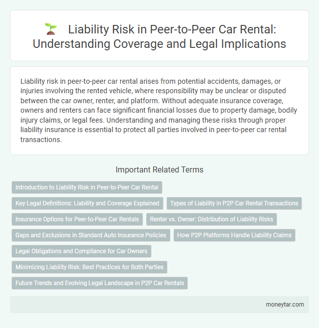Liability Risk in Peer-to-Peer Car Rental: Understanding Coverage and Legal Implications