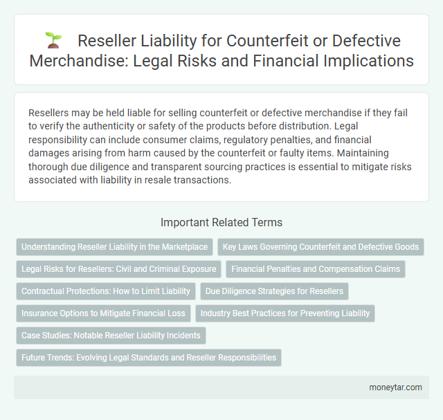 Reseller Liability for Counterfeit or Defective Merchandise: Legal Risks and Financial Implications