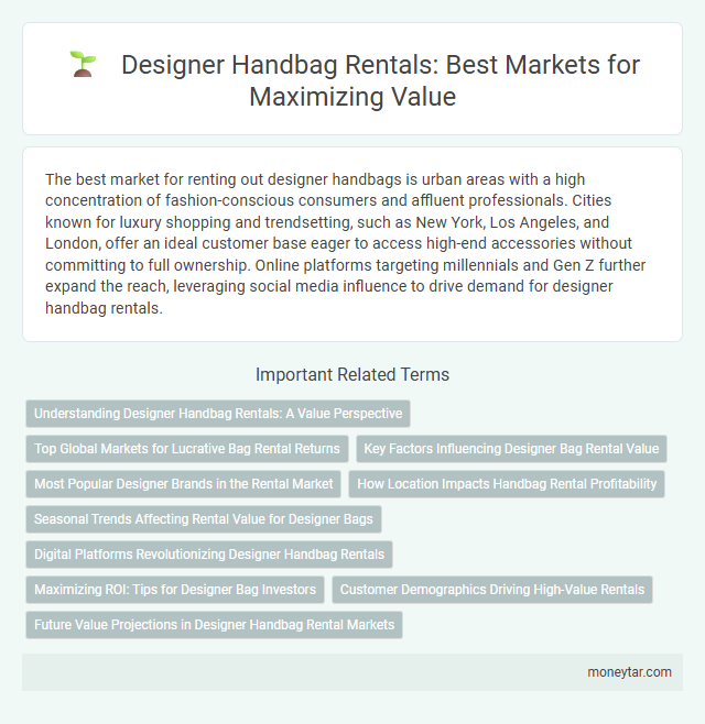 Designer Handbag Rentals: Best Markets for Maximizing Value