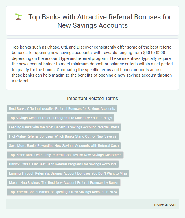 Top Banks with Attractive Referral Bonuses for New Savings Accounts