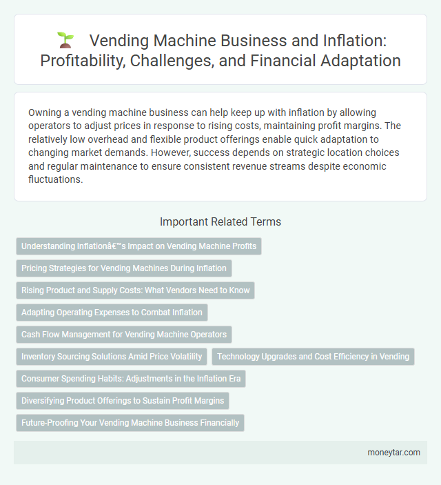 Vending Machine Business and Inflation: Profitability, Challenges, and Financial Adaptation
