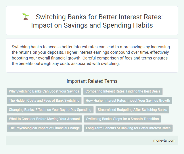 Switching Banks for Better Interest Rates: Impact on Savings and Spending Habits