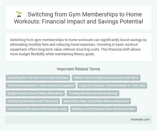 Switching from Gym Memberships to Home Workouts: Financial Impact and Savings Potential