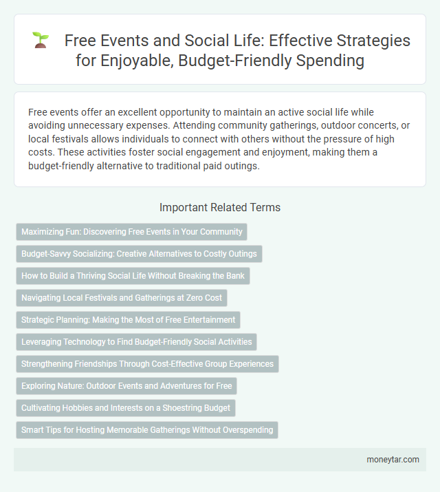 Free Events and Social Life: Effective Strategies for Enjoyable, Budget-Friendly Spending