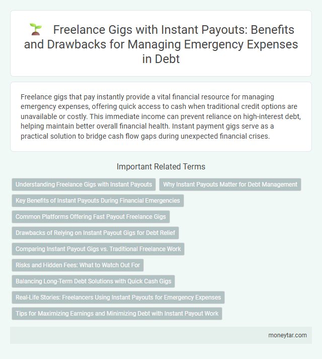 Freelance Gigs with Instant Payouts: Benefits and Drawbacks for Managing Emergency Expenses in Debt