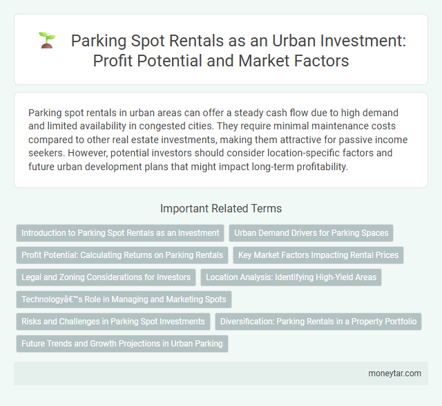 Parking Spot Rentals as an Urban Investment: Profit Potential and Market Factors