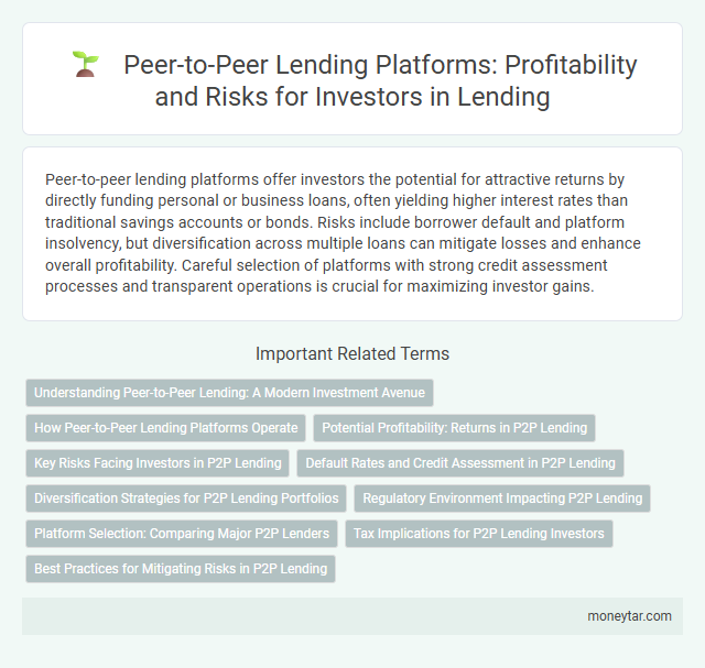 Peer-to-Peer Lending Platforms: Profitability and Risks for Investors in Lending