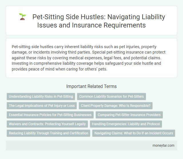 Pet-Sitting Side Hustles: Navigating Liability Issues and Insurance Requirements