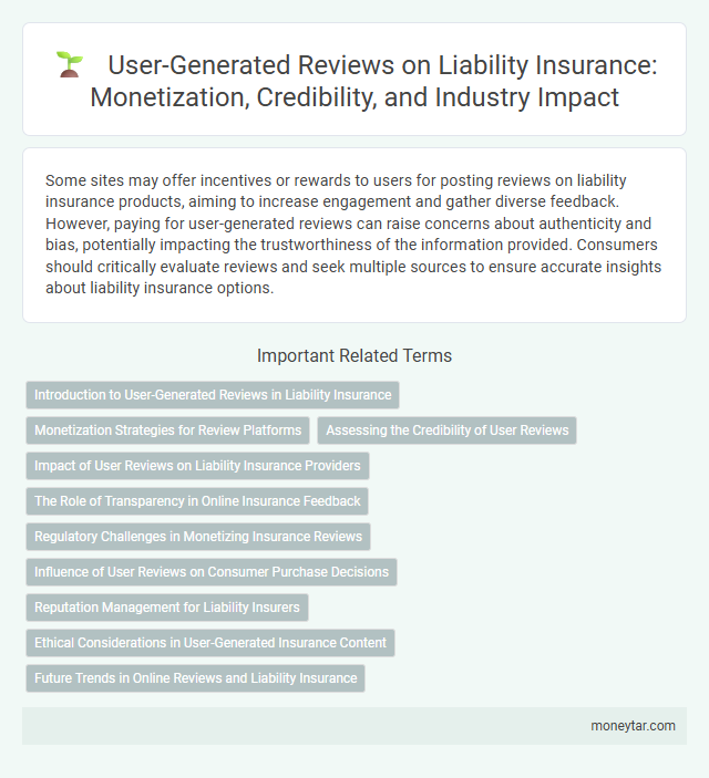 User-Generated Reviews on Liability Insurance: Monetization, Credibility, and Industry Impact