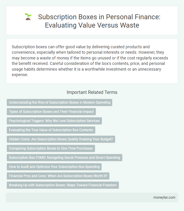 Subscription Boxes in Personal Finance: Evaluating Value Versus Waste