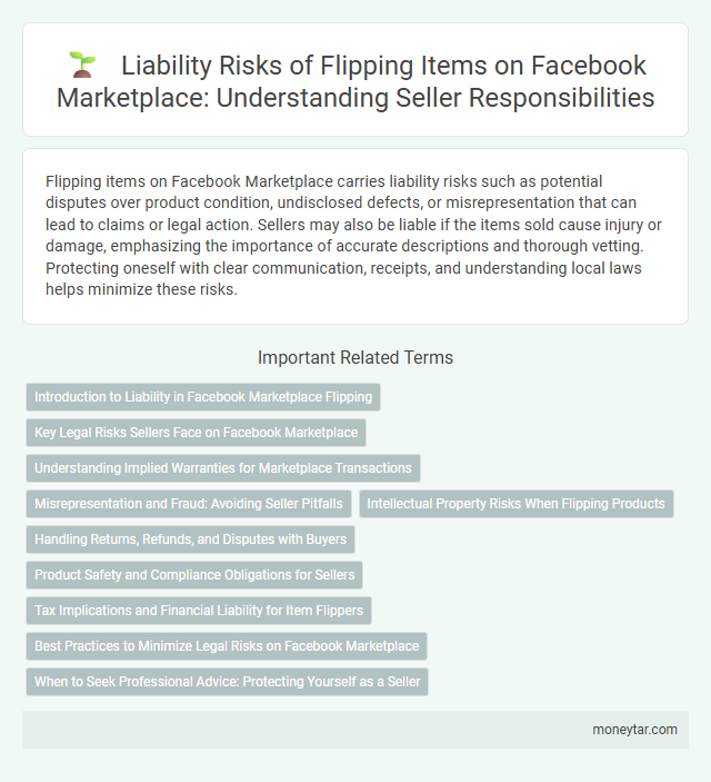 Liability Risks of Flipping Items on Facebook Marketplace: Understanding Seller Responsibilities