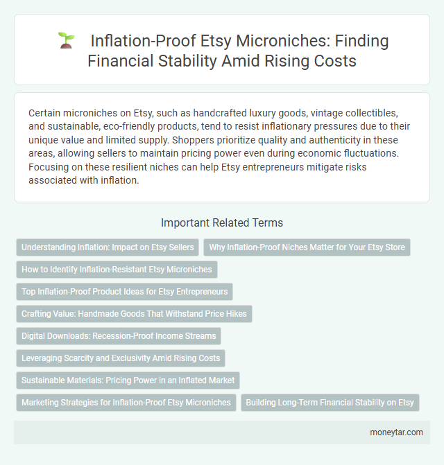 Inflation-Proof Etsy Microniches: Finding Financial Stability Amid Rising Costs