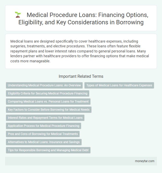 Medical Procedure Loans: Financing Options, Eligibility, and Key Considerations in Borrowing