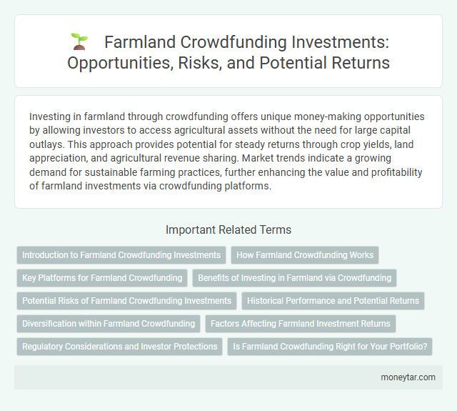 Farmland Crowdfunding Investments: Opportunities, Risks, and Potential Returns
