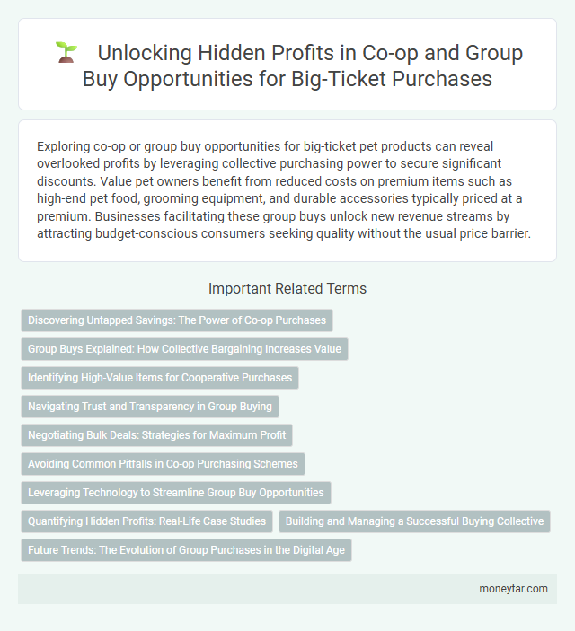 Unlocking Hidden Profits in Co-op and Group Buy Opportunities for Big-Ticket Purchases