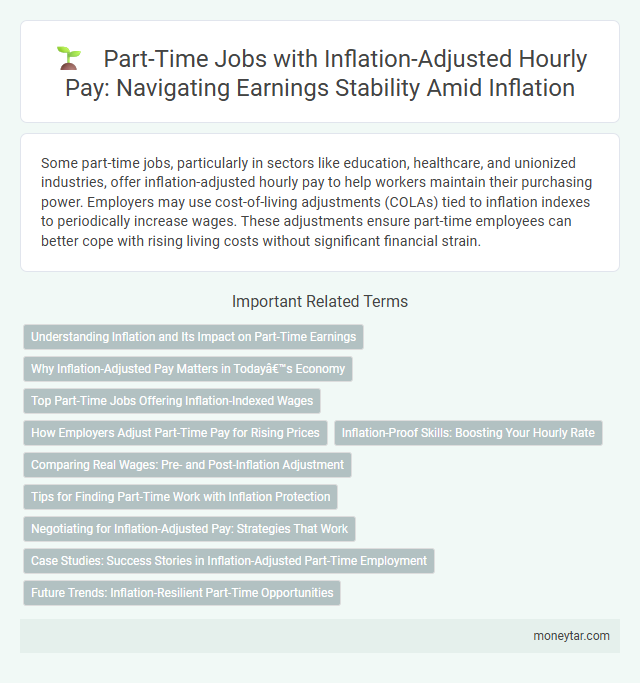 Part-Time Jobs with Inflation-Adjusted Hourly Pay: Navigating Earnings Stability Amid Inflation