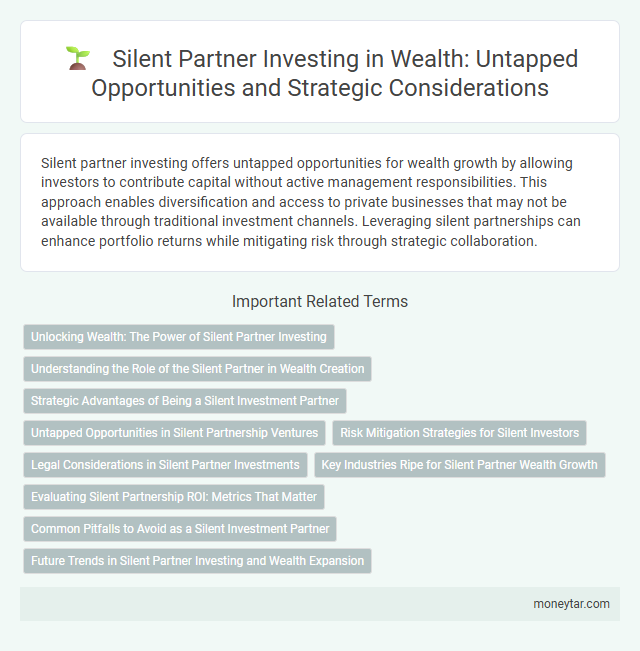 Silent Partner Investing in Wealth: Untapped Opportunities and Strategic Considerations