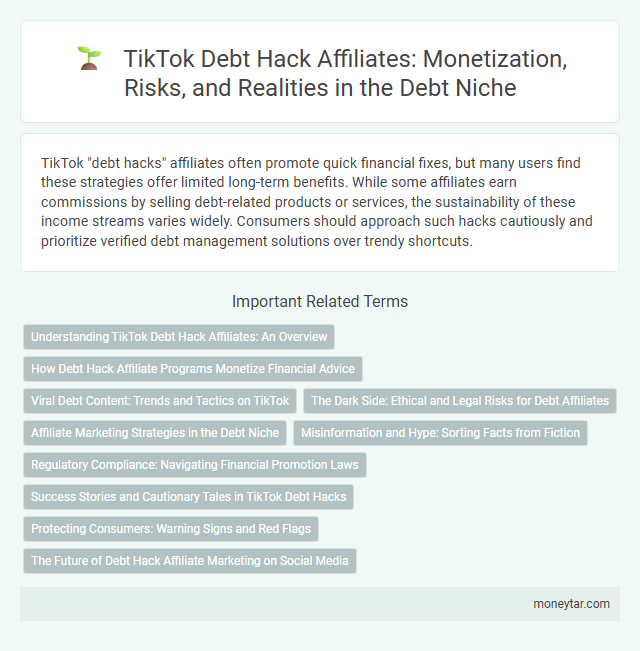 TikTok Debt Hack Affiliates: Monetization, Risks, and Realities in the Debt Niche