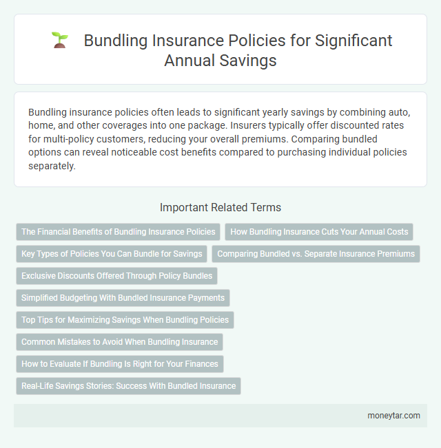 Bundling Insurance Policies for Significant Annual Savings