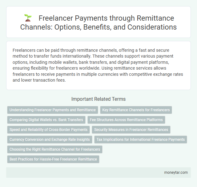 Freelancer Payments through Remittance Channels: Options, Benefits, and Considerations