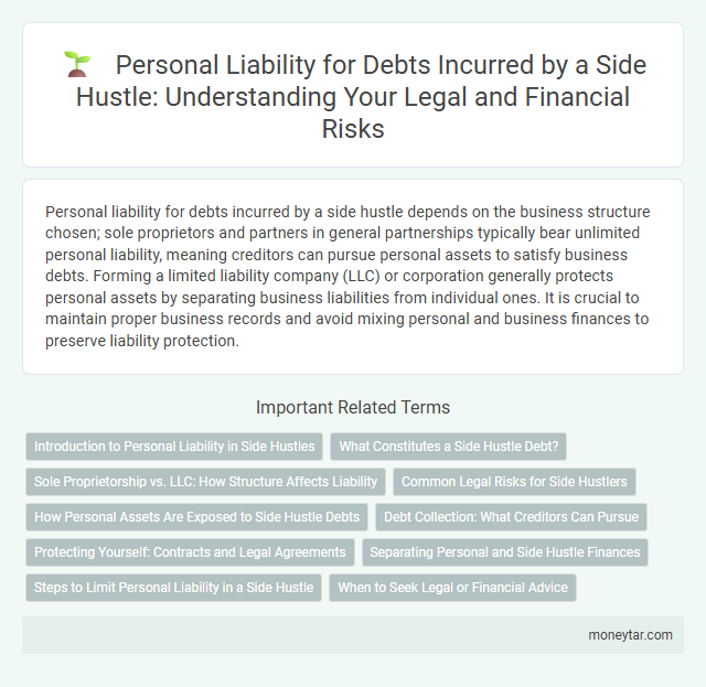 Personal Liability for Debts Incurred by a Side Hustle: Understanding Your Legal and Financial Risks