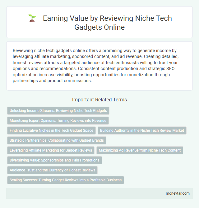 Earning Value by Reviewing Niche Tech Gadgets Online