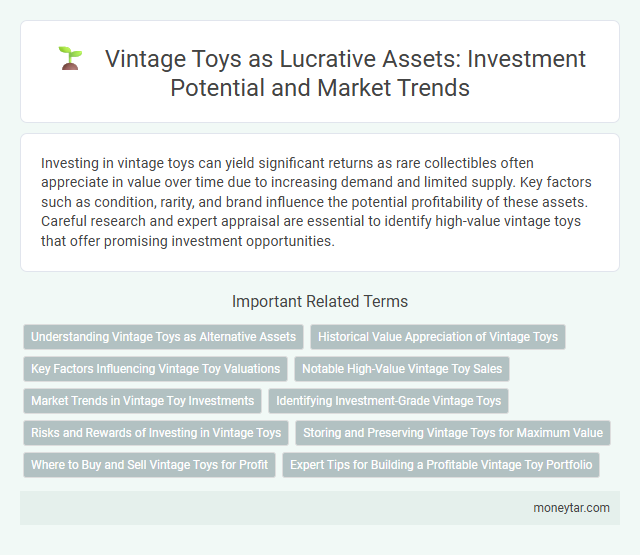Vintage Toys as Lucrative Assets: Investment Potential and Market Trends