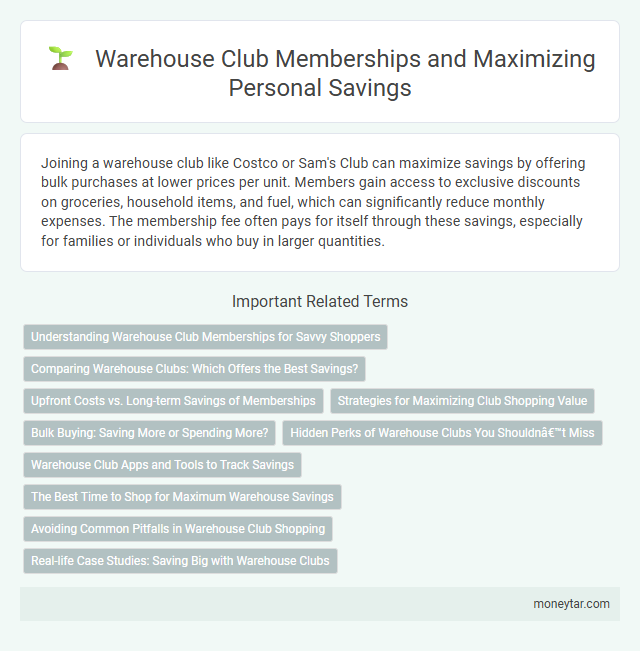 Warehouse Club Memberships and Maximizing Personal Savings