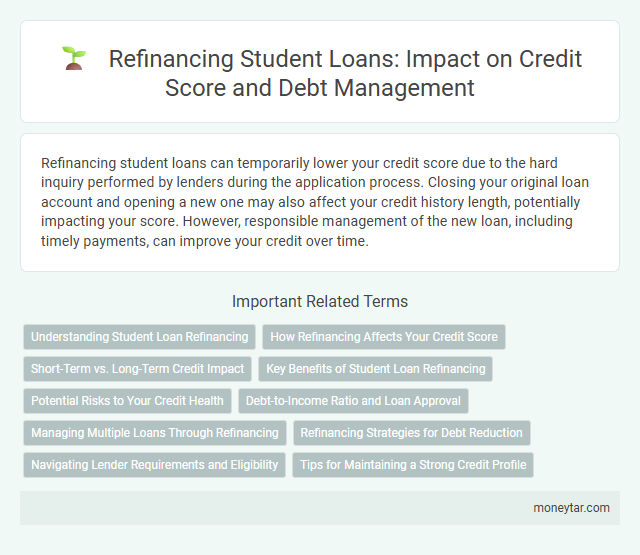 Refinancing Student Loans: Impact on Credit Score and Debt Management