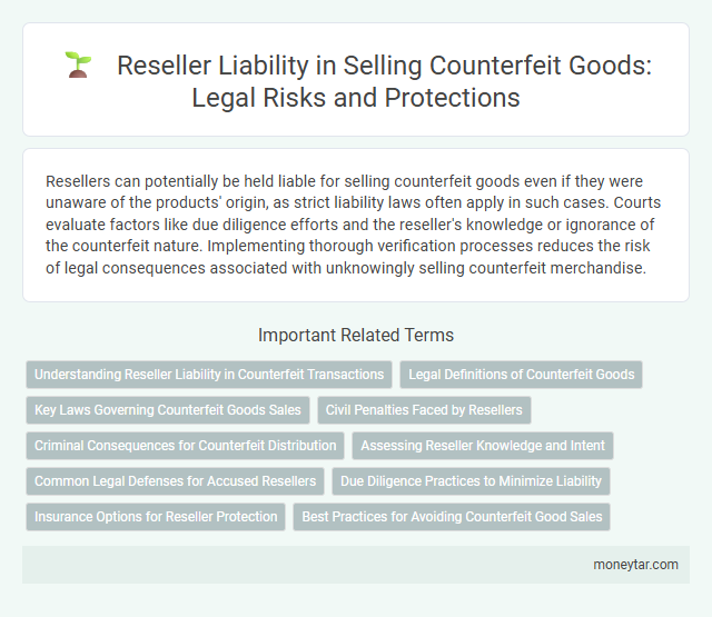 Reseller Liability in Selling Counterfeit Goods: Legal Risks and Protections