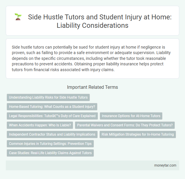 Side Hustle Tutors and Student Injury at Home: Liability Considerations