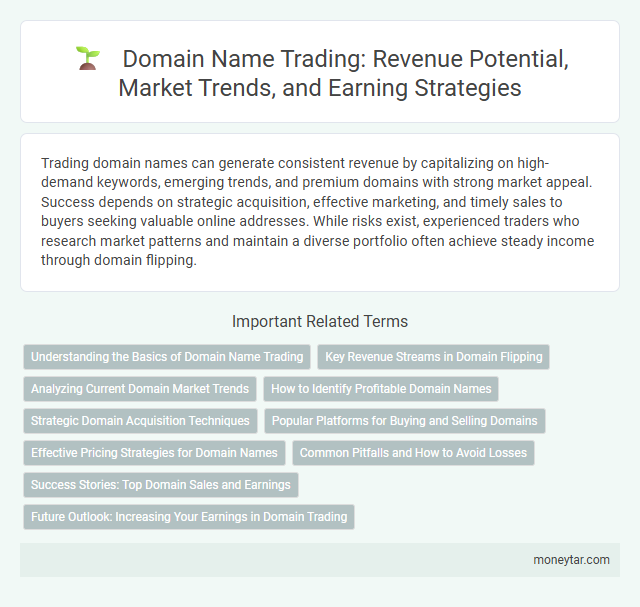 Domain Name Trading: Revenue Potential, Market Trends, and Earning Strategies
