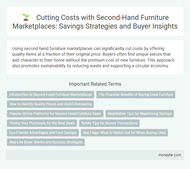 Cutting Costs with Second-Hand Furniture Marketplaces: Savings Strategies and Buyer Insights