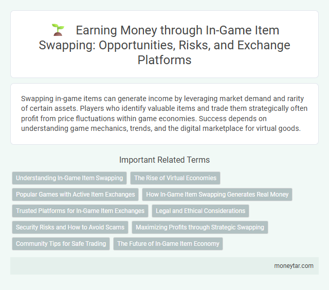 Earning Money through In-Game Item Swapping: Opportunities, Risks, and Exchange Platforms