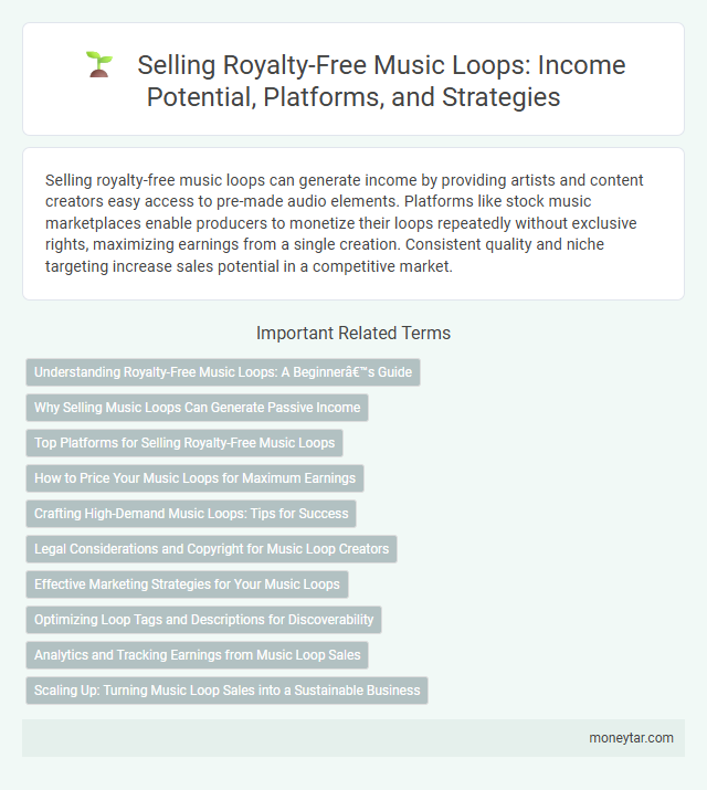 Selling Royalty-Free Music Loops: Income Potential, Platforms, and Strategies