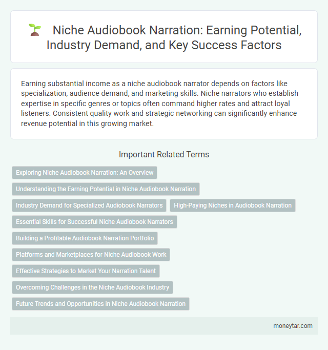 Niche Audiobook Narration: Earning Potential, Industry Demand, and Key Success Factors