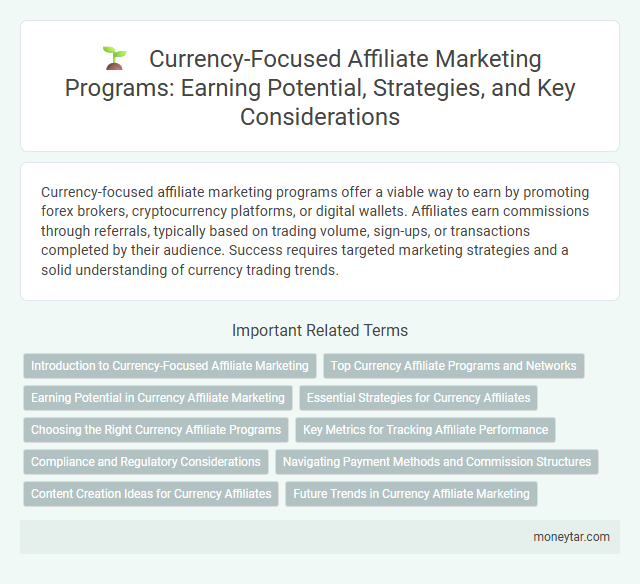 Currency-Focused Affiliate Marketing Programs: Earning Potential, Strategies, and Key Considerations