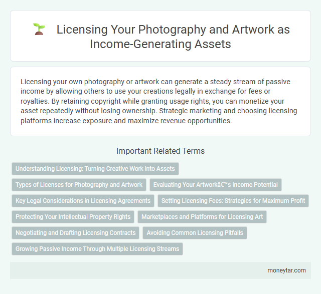 Licensing Your Photography and Artwork as Income-Generating Assets